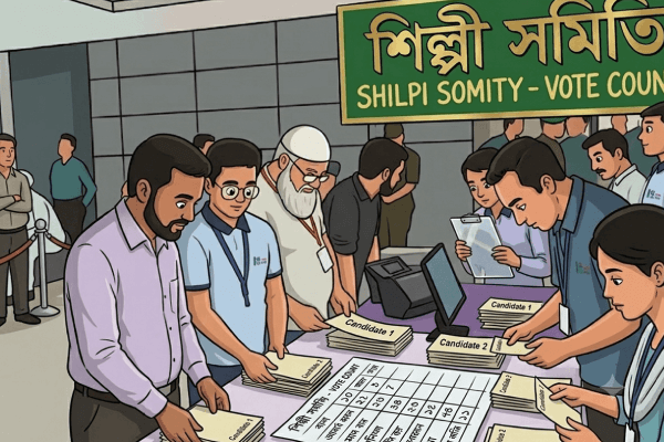 Shilpi Somity Election Voting System & Events